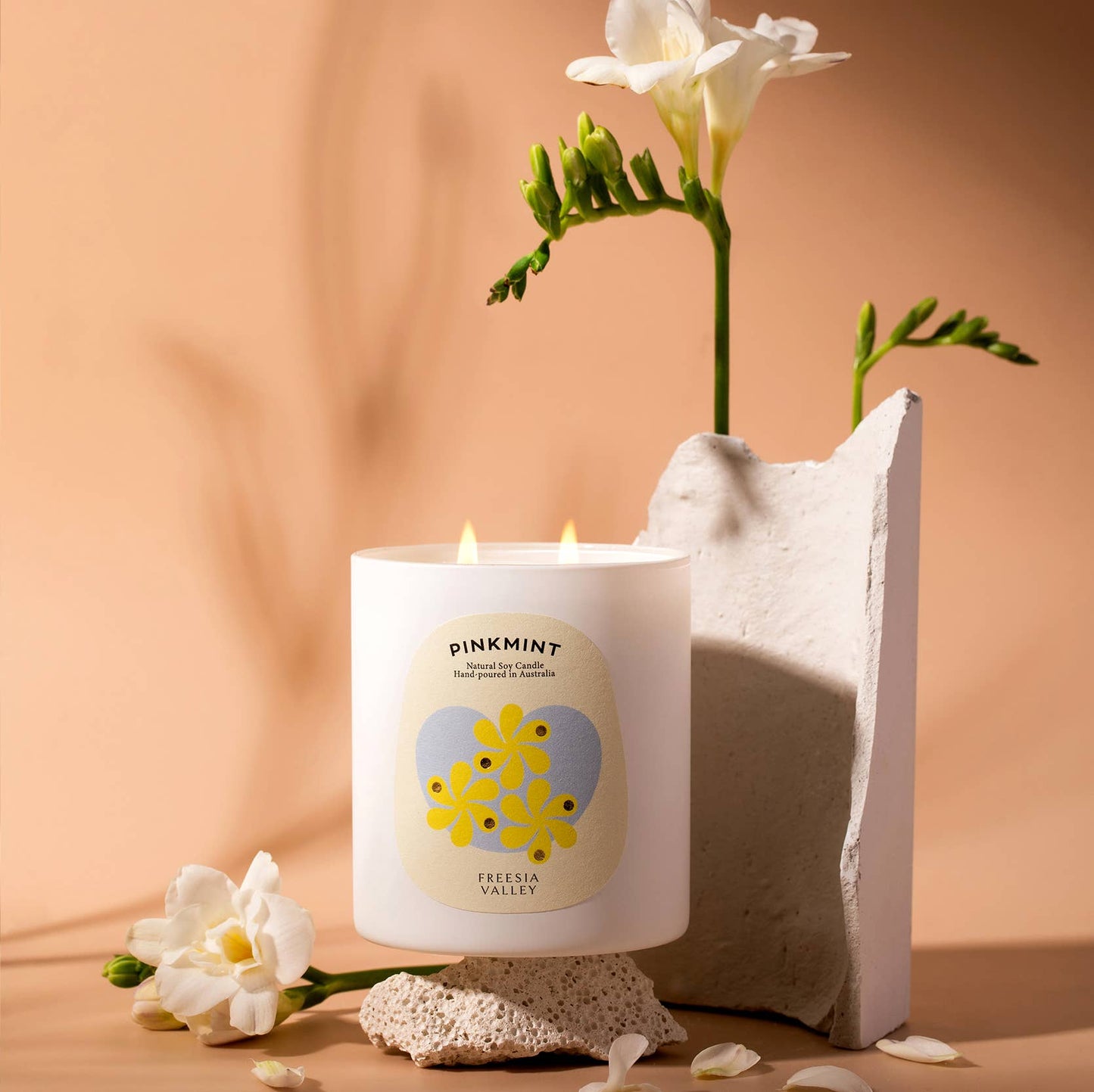 Freesia Valley Double Wick Soy Candle