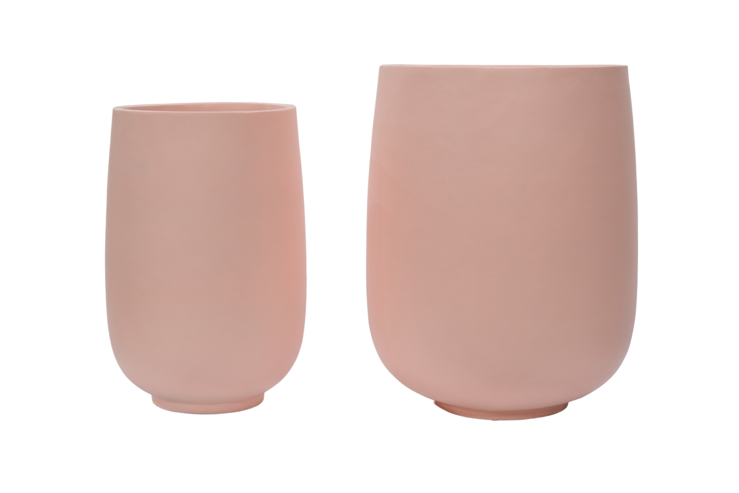 Fibrestone Horseshoe Pot - Blush