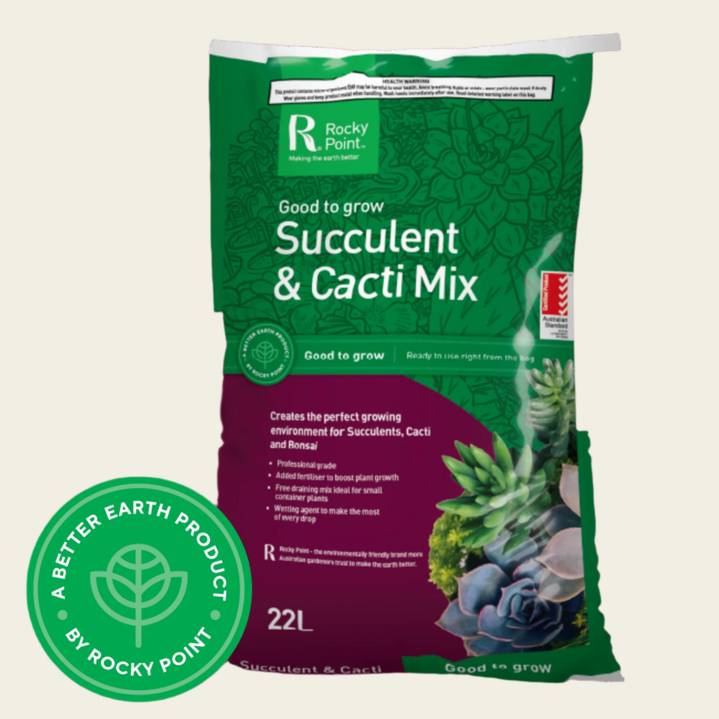 Rocky Point Succulent & Cacti Mix packaging