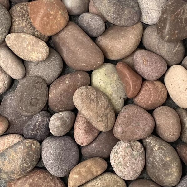 Sino Red Natural Pebbles 20-30mm