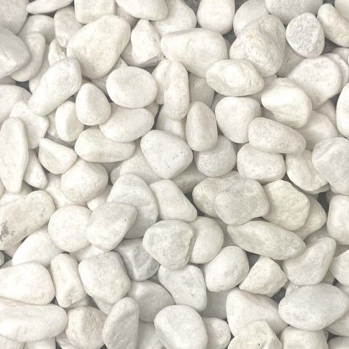 Snow White Pebbles 20-30mm
