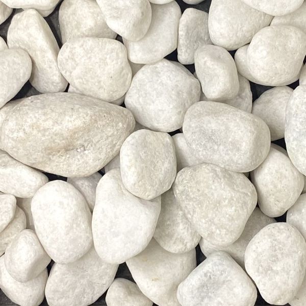 Snow White Pebbles 50-70mm