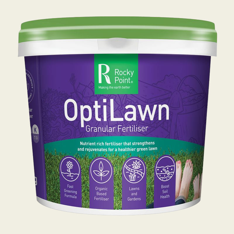 Rocky Point OptiLawn Granular Fertiliser 6kg Bucket