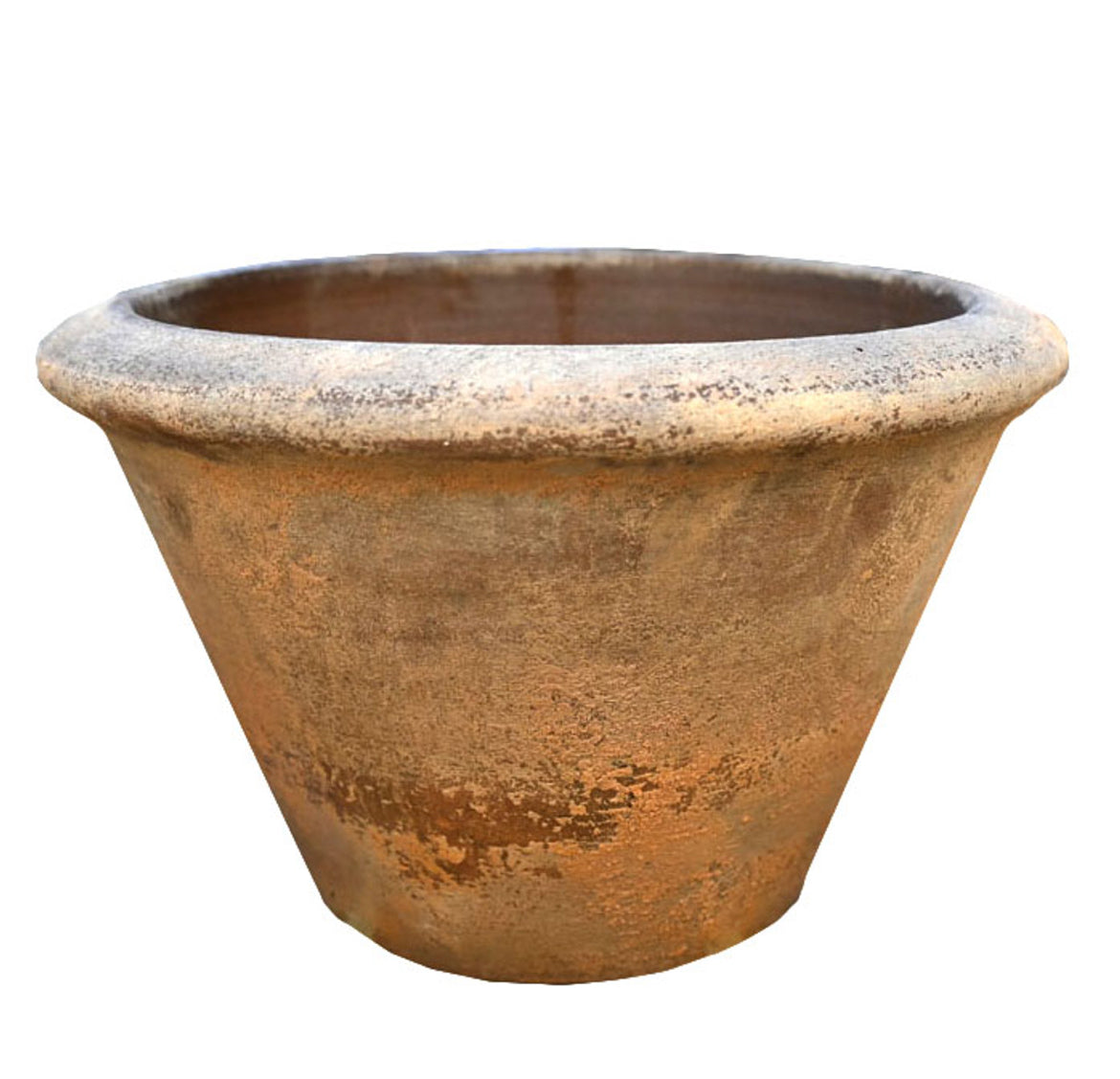 squat plant pots Antique Terracotta Squat Cono Pot Planter — Garden Pots |... – Burrum Landscape Supplies