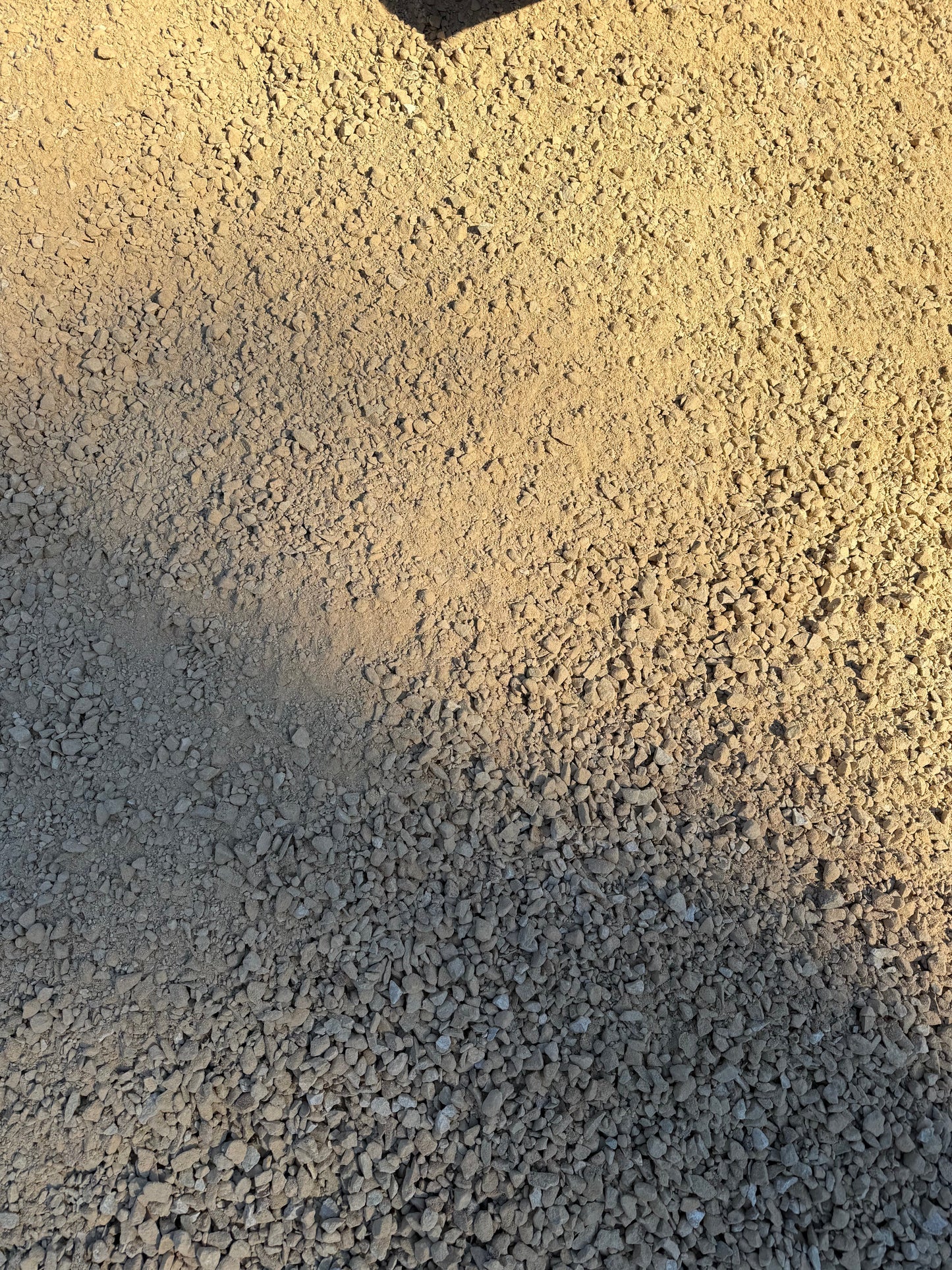 Sandstone road base at Burrum Landscape Supplies Howard QLD — natural golden tones for driveways and paths