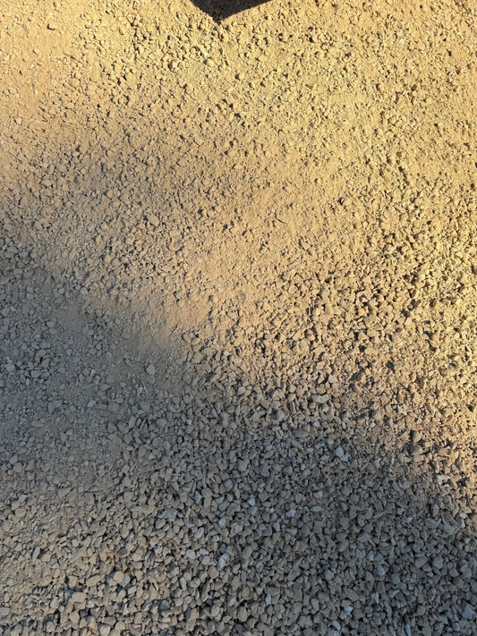 Sandstone road base at Burrum Landscape Supplies Howard QLD — natural golden tones for driveways and paths