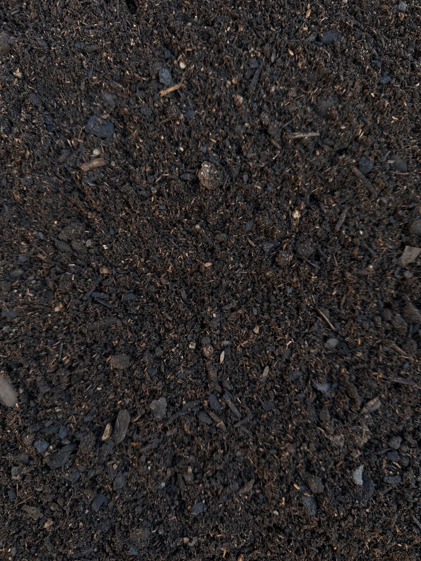 Blended garden soil — bulk garden mix close-up, Burrum Landscape Supplies Howard QLD