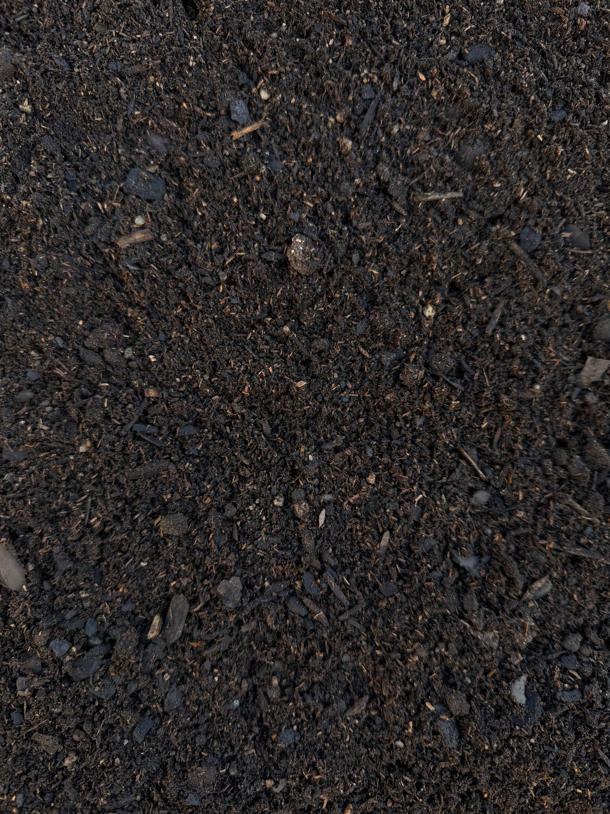 Blended garden soil — bulk garden mix close-up, Burrum Landscape Supplies Howard QLD