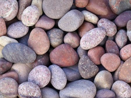 Sino Red Natural Pebbles 20-30mm