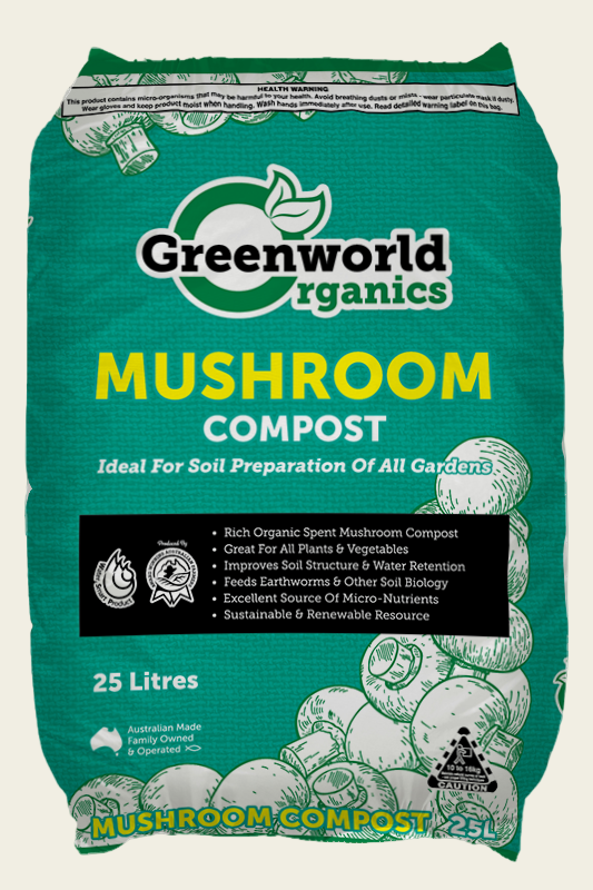 Greenworld Organics Mushroom Compost 25L