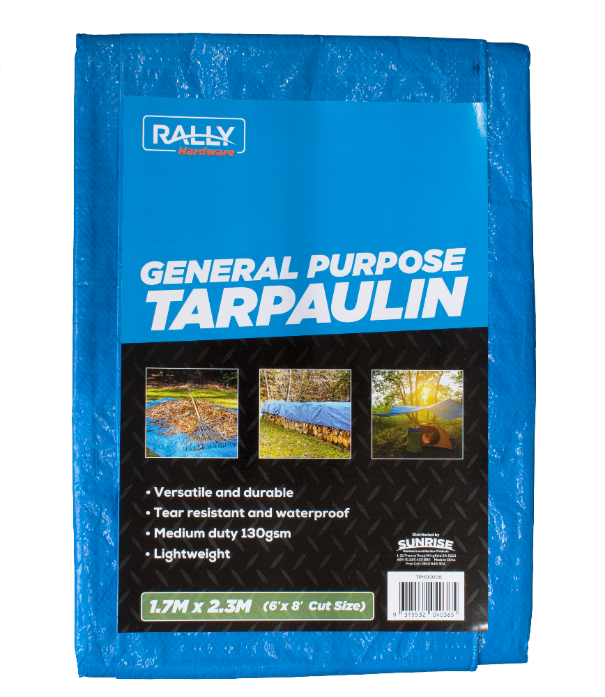 Tarpaulins - Blue 140gsm