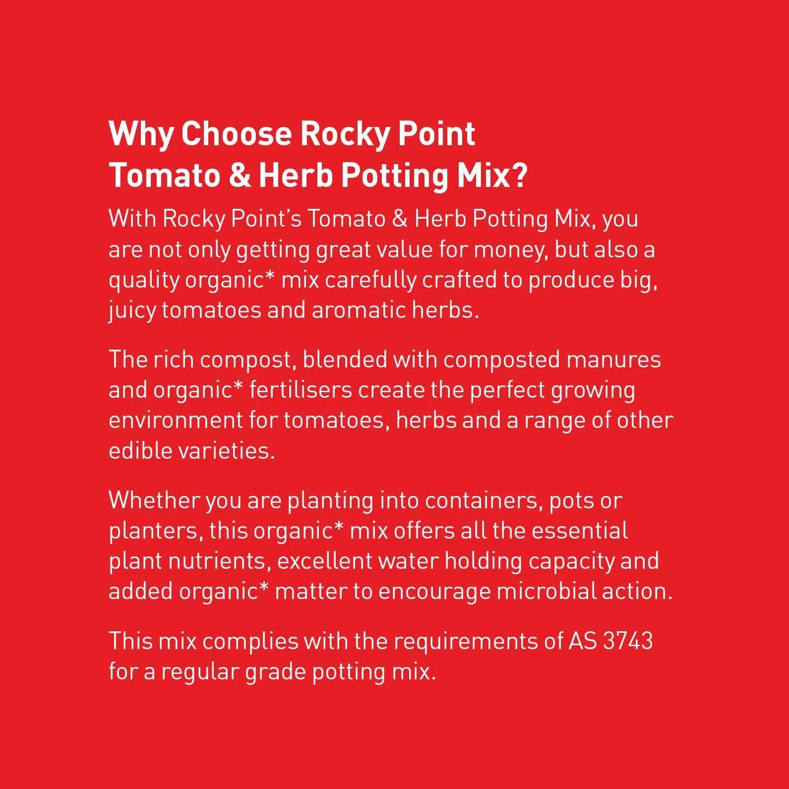 is potting mix good for tomatoes Tomato & Herb Potting Mix — Potting Mix