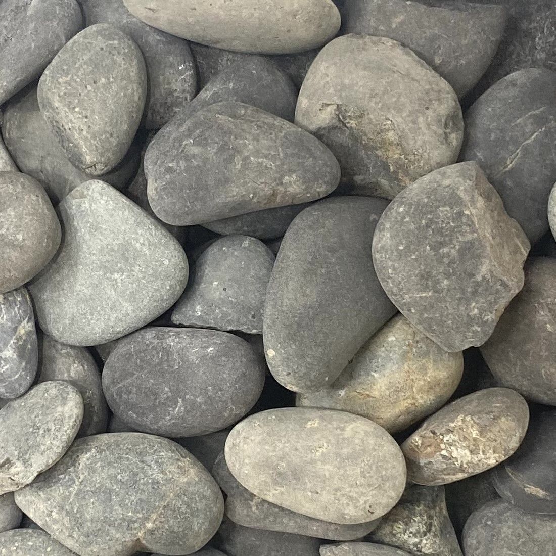 Sino Black Natural Pebbles 30-50mm