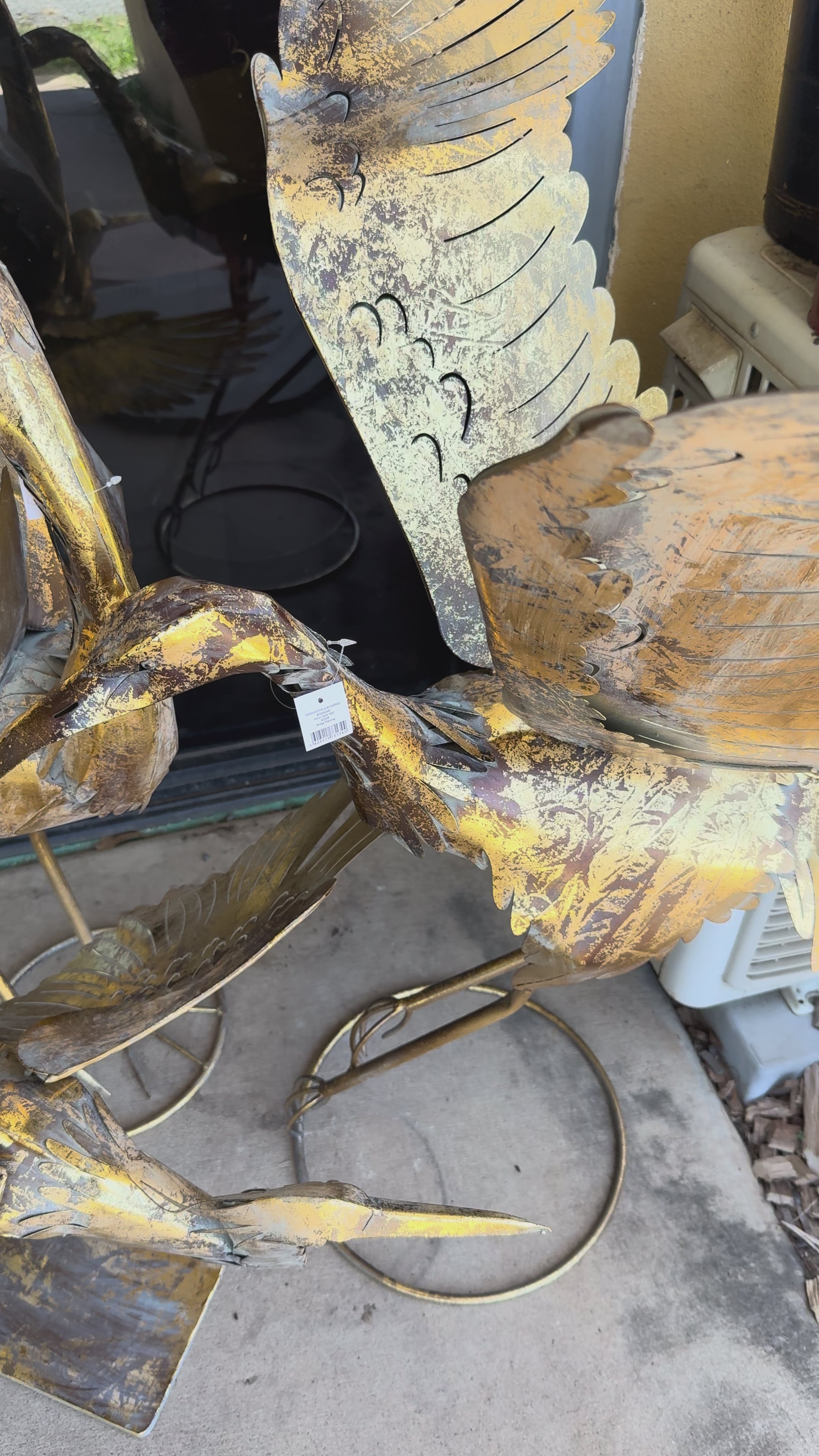 Brolga Walking — Garden Art & Décor | Burrum Landscape Su